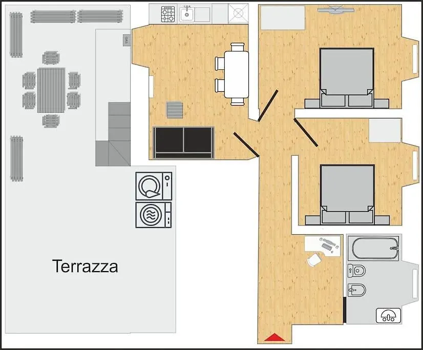 Casa Antica - Antique Apartment With Private Terrace Rome